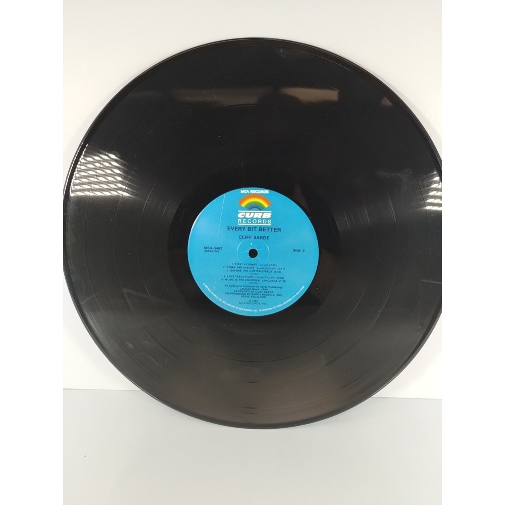 Cliff Sarde Every Bit Better Record Album Vinyl LP UNTESTED -READ - Picture 5 of 6